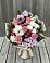 Букет цветов из: Альстромерии, Гвоздики, Розы и Хризантемы в Мамхегском