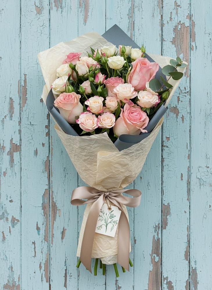 Букет цветов из: Розы в Мамхегском