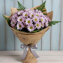 Букет цветов из:  Хризантемы #REPLACE_PRED# Мамхегском
