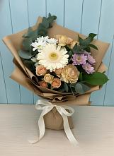 Букет цветов из:  Герберы и Хризантемы в Мамхегском