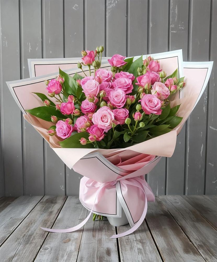 Букет Розовый кустик в Мамхегском