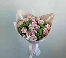 Букет цветов из:  Розы и Хризантемы #REPLACE_PRED# Мамхегском