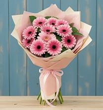 Букет цветов из:  Герберы в Мамхегском