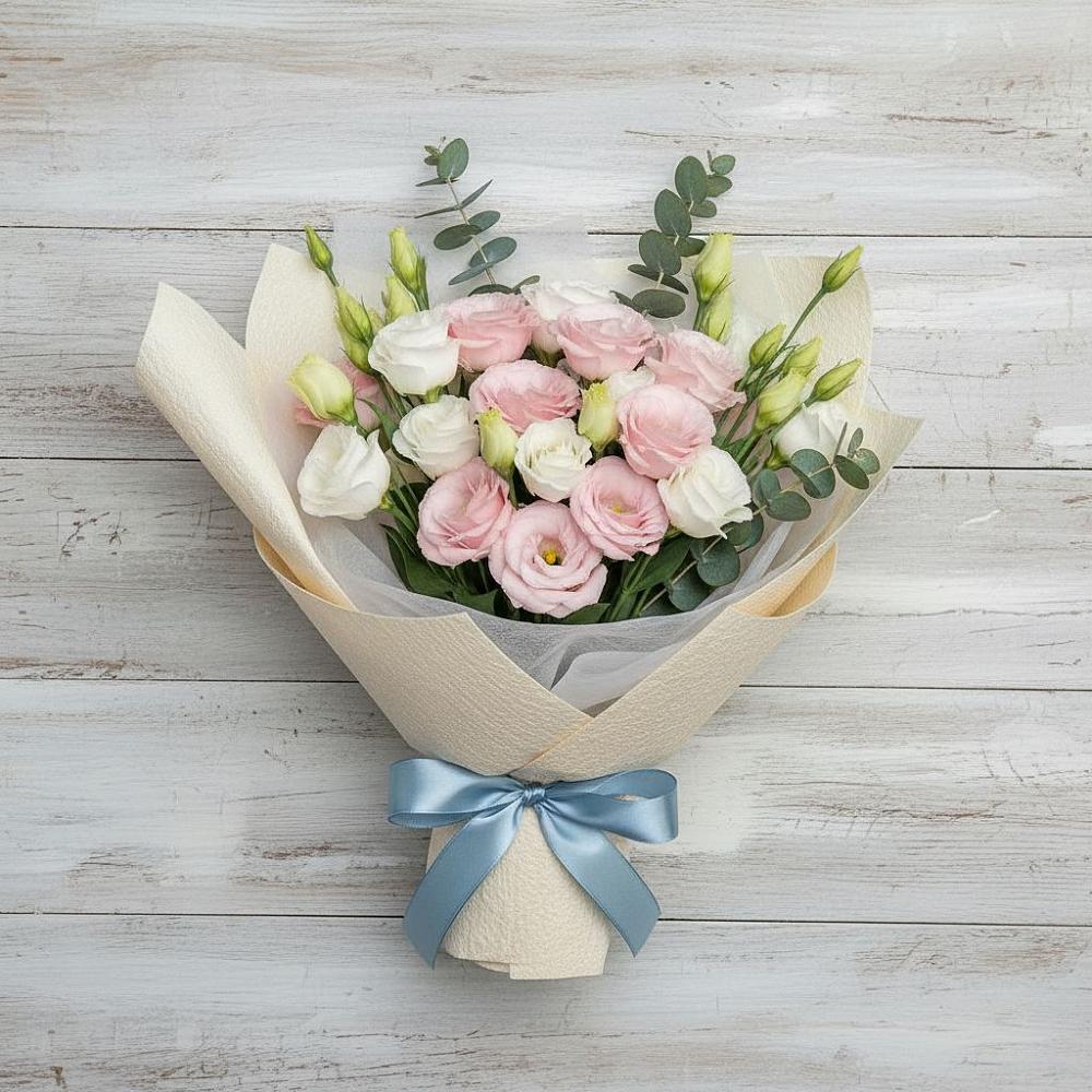 Букет цветов из: Лизиантусы в Мамхегском