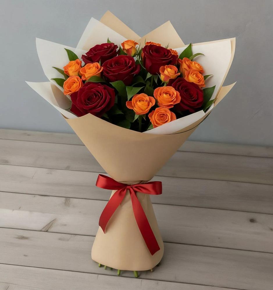 Букет Любовь и восторг в Мамхегском